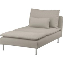 IKEA Bej Şık Kanepe - Uzanma Koltuğu