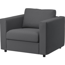 IKEA Gri Şık Kanepe - Tekli Koltuk