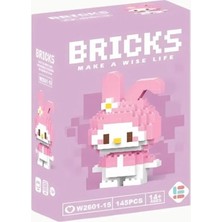 Lowell Home Ieg Bricks My Melody Mini LEGO Figürü LWLHMRS-İEG4256
