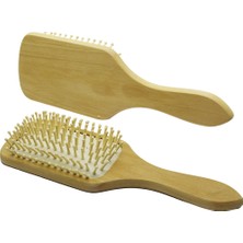 K-yonlineticaret Ahşap Bambu Geniş Bayan Saç Fırçası - Tarak (5501)