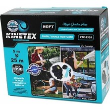 K-yonlineticaret 5 Metreden 25 Metreye Uzayan Kutulu  Sihirli Bahçe Hortumu 50FT (5501)