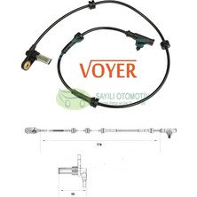 Voyer Nıssan Prımera 2002-2007 Arka Sağ Abs Sensörü