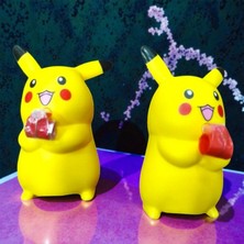 Kuzey Oyuncak Yüksek Kalite 11 Adet Uzayan Düdüklü Pikachu Oyuncak Kaynana Dilli Yumuşak Pikacu Tatil Hediyesi