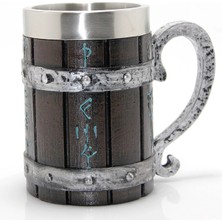 Toyigoo Ieg™ Paslanmaz Çelik Tasarım Kupa Bardak (Xl Boyut)