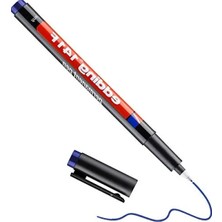 Esranın Dünyası Çok Amaçlı Asetat Kalemi - Mavi Renkli Kalıcı Yazı ve Işaretleme