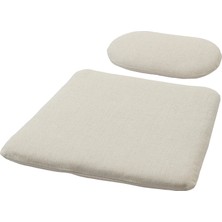 IKEA Beyaz Ferah Berjer Koltuk - Tekli Koltuk Minderi 37X21 cm