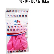 K-yonlineticaret Pembe 100PCS Balon G-90A (5501)