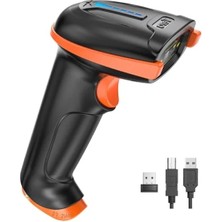 Esranın Dünyası Kablosuz Barkod Okuyucu, 1d/2d, Ergonomik Tasarım, 2000MAH Pil