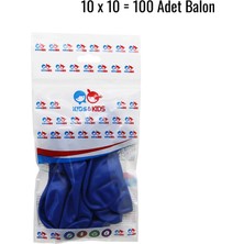 K-yonlineticaret Koyu Mavi 100PCS Balon G-90A (5501)