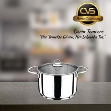 CVS Derin Tencere 304 Çelik 30 cm