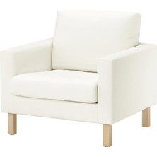 IKEA Beyaz Ferah Berjer Koltuk - Tekli Koltuk