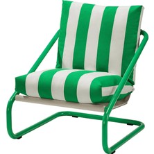 IKEA Beyaz Modern Berjer Koltuk - Tekli Koltuk