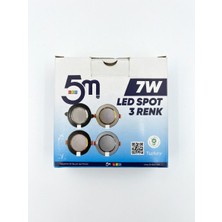 Cemira Aydınlatma 10 Lu 3 Renk Spot