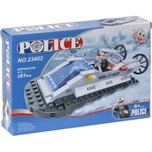 Asya Oyuncak 137 Parça Polis Botu Oyun Seti Yapı Oyuncakları