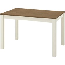 IKEA Bej Geniş Yemek Masası - Mutfak Masası