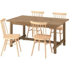 IKEA Beyaz Modern Yemek Masası - Yemek Masası Takımı