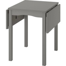 IKEA Gri Şık Yemek Masası - Katlanır Mutfak Masası