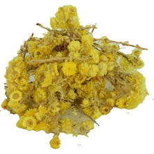Indispensablely Altın Otu Çiçeği Ölmez Çiçek Doğal 100 gr Paket