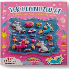 WebMediCode Tek Boynuzlu At Bn Çıkartmalı Aktivite Kitabı
