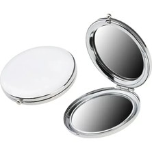 Senka Gümüş Renk Cep Aynası
