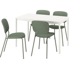 IKEA Beyaz Zarif Yemek Masası - Mutfak Masası Takımı