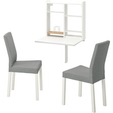 IKEA Beyaz Sağlam Yemek Masası - Mutfak Masası Takımı