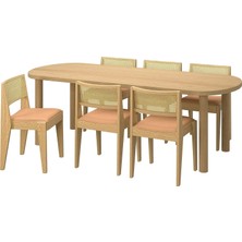 IKEA Meşe Zarif Yemek Masası - Yemek Masası Takımı