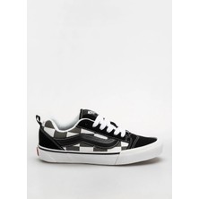 Vans VN000D222391 Knu Skool Siyah - Gri %100 Sığır Derisi Erkek Lifestyle Ayakkabı