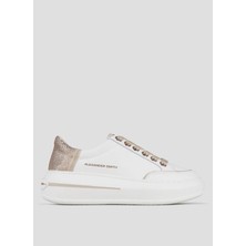 Alexander Smith Beyaz - Altın Kadın Sneaker Asbdlsw