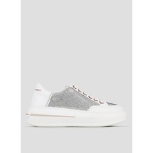 Alexander Smith Beyaz - Gri Kadın Sneaker Asbdlsw