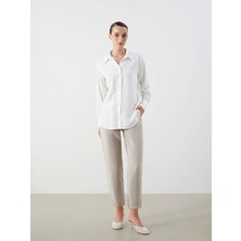 Lc Waikiki Yeni Sezon Beli Lastikli Havuç Kesim Kadın Pantolon