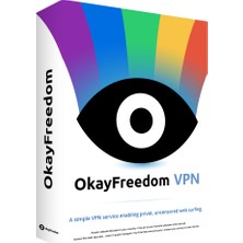 Okayfreedom Vpn Premium - 1 Yıl Code/key - 10GB/AY - Aktivasyon Kodu