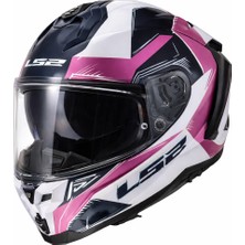 Ls2 Challenger 2 Flaman Lavanta Fullface Motosiklet Kaskı