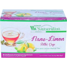 Günvit Nane Limon Bitki Çayı 20 Süzen Poşet
