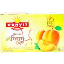 Günvit Kayısılı Form Çayı 20 Süzen Poşet