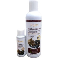 Fiyto Kara Sarımsak Özlü Şampuan 500 ML