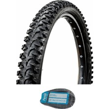 Ghauri 26 Jant 26X1.95/2.125 Tiger Mtb Bisiklet Dış Lastiği + Panda Iç Lastik Seti
