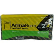 Naksan ArmaNorm Takviyeli Çanta Poşet Karma Desen Renk 35X25 50 Adet No:2