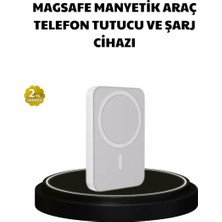 Senka Manyetik Kablosuz Powerbank – 12/13/14/15 Uyumlu, Hızlı Şarjlı, Ultra Hafif