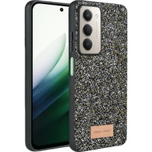 Lvsqvr Onegif Xiaomi Redmi 15 4g Bright Simli Kapak - Gold