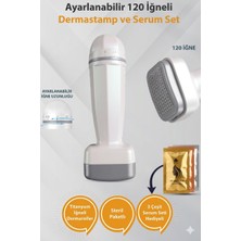 Elamour 120 Titanyum İğneli Ayarlanabilir İğne Ölçülü (0.25-2.0mm) Dermastamp