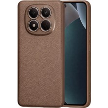 Lvsqvr Newface Xiaomi Redmi Note 15 4g Thermax Silikon Kılıf - Kahverengi