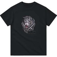 Altay Spor Digital Baskılı ,kısa Kollu, Bisiklet Yaka T-Shirt,tişört,kurt Sembol