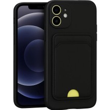 Ugrx Newface iPhone 11 Kılıf Kelvin Kartvizitli Silikon - Siyah
