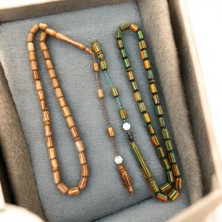 İnan Tesbih Kafur Ağacı ve Kuka Kapsül Kesim Ikisi Bir Arada Imzalı Model Tesbih