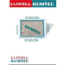 Luxell Tek Uyumlu Da6-Davlumbaz Tel Filtre