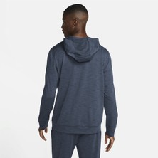 Nike Men's Yoga Dri-Fıt Full-Zip Jacket In Blue