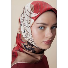 Maisa Safi Tivil Ipek Eşarp 90*90 cm - Camel