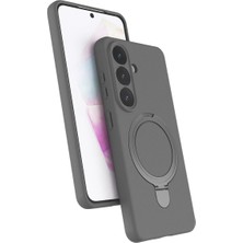 Buğz Samsung Galaxy S26 Regal Magsafe Standlı Kapak - Titan Gri