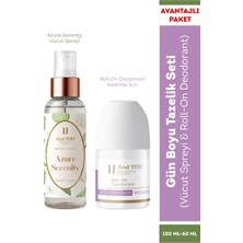 And You Gün Boyu Tazelik Seti (Vücut Spreyi & Roll-On Deodorant)